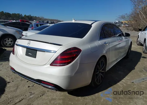 2020 Mercedes-Benz S 560 из США, поврежденный, VIN WDDUG8DB6LA511255